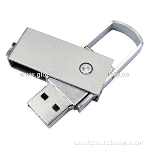 Custom Metal Flash Drive, Stainless Steel Shell, Built-in Password Protection and Bootable